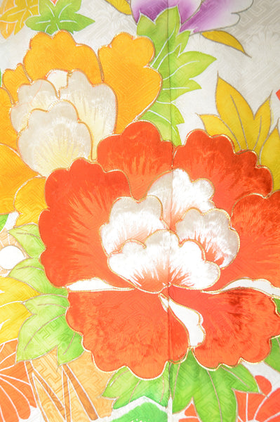 Long-sleeved kimono / Furisode / FK#1157