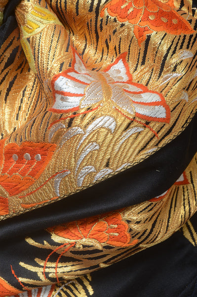 Long-sleeved kimono 6 items set / Furisode / FK#1-313