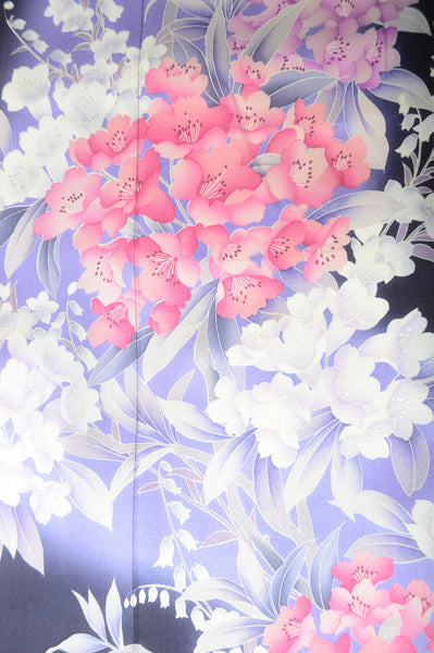 Long-sleeved kimono 6 items set / Furisode / FK#1-314