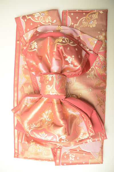 Long-sleeved kimono 6 items set / Furisode / FK#1-314