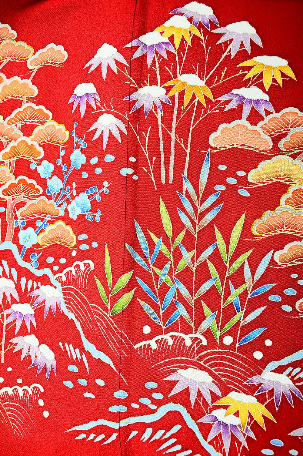 Japanese kimono 6 items set / TK #1290