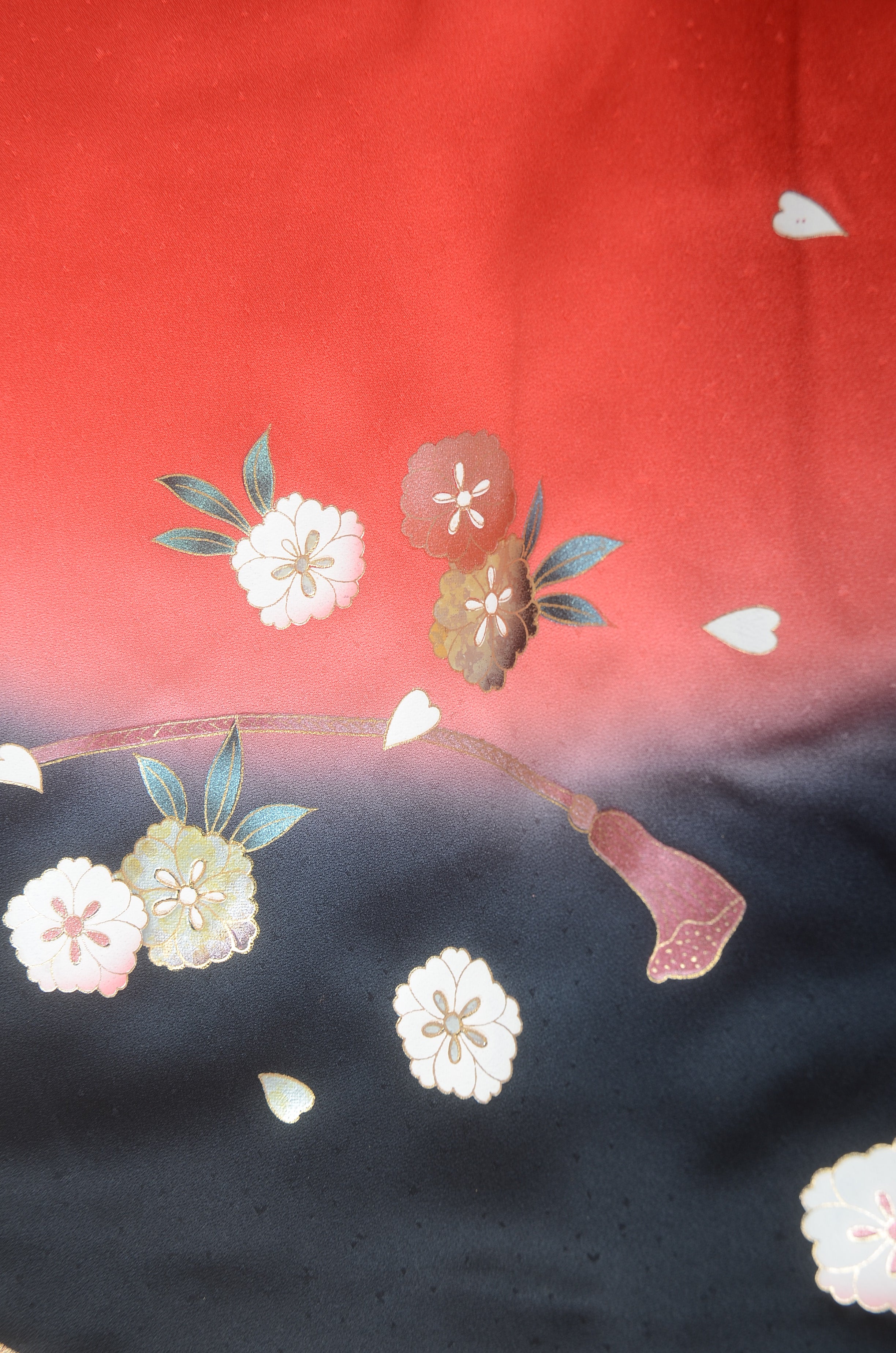 Long-sleeved kimono 6 items set / Furisode / FK#1182