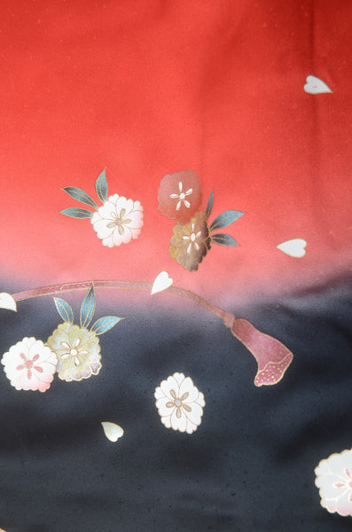 Long-sleeved kimono 6 items set / Furisode / FK#1182