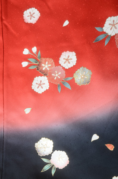 Long-sleeved kimono 6 items set / Furisode / FK#1182