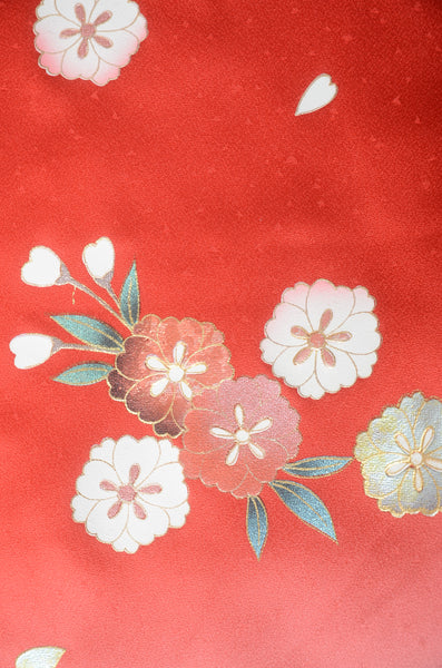 Long-sleeved kimono 6 items set / Furisode / FK#1182