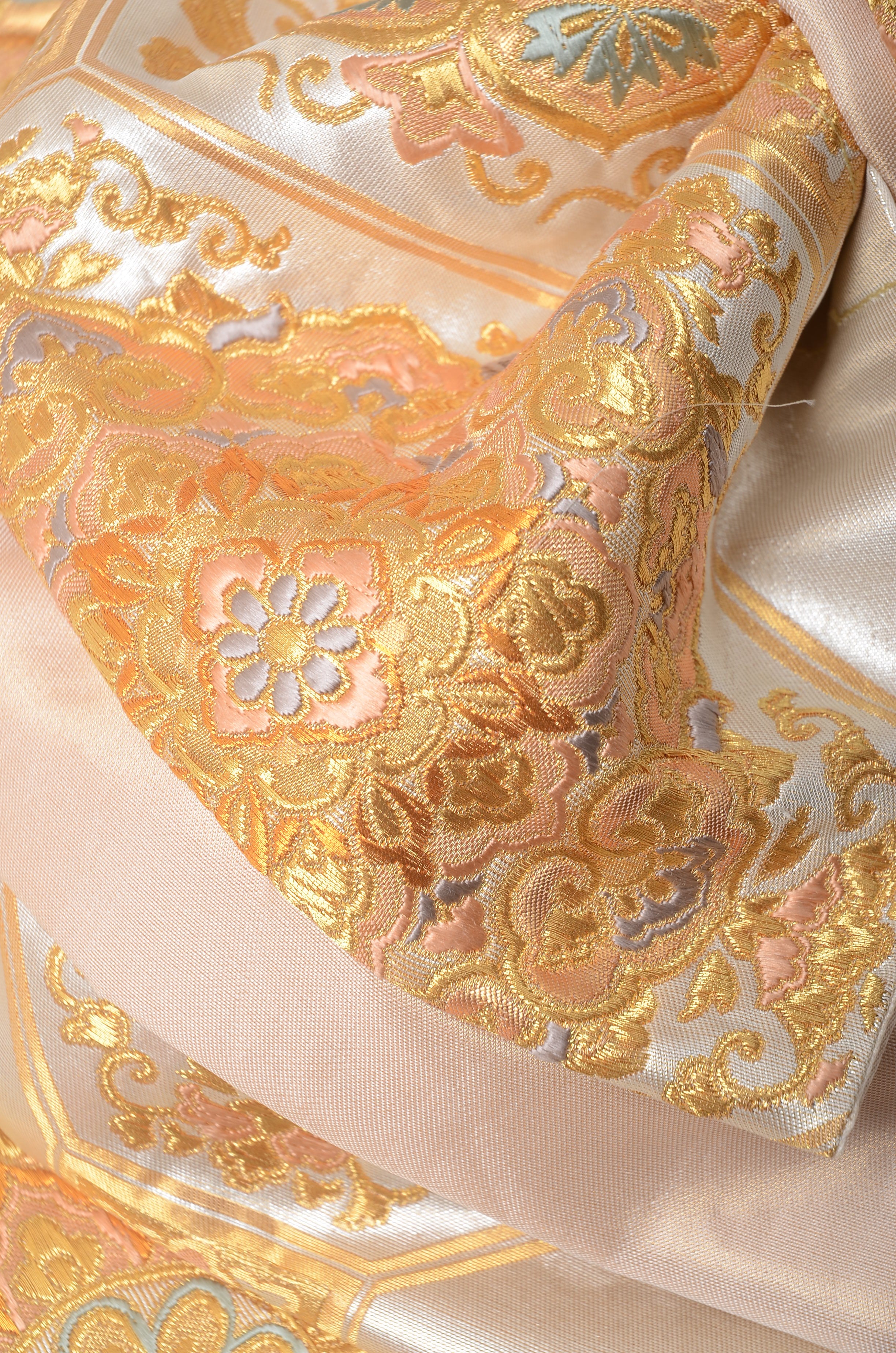 Long-sleeved kimono 6 items set / Furisode / FK#1182