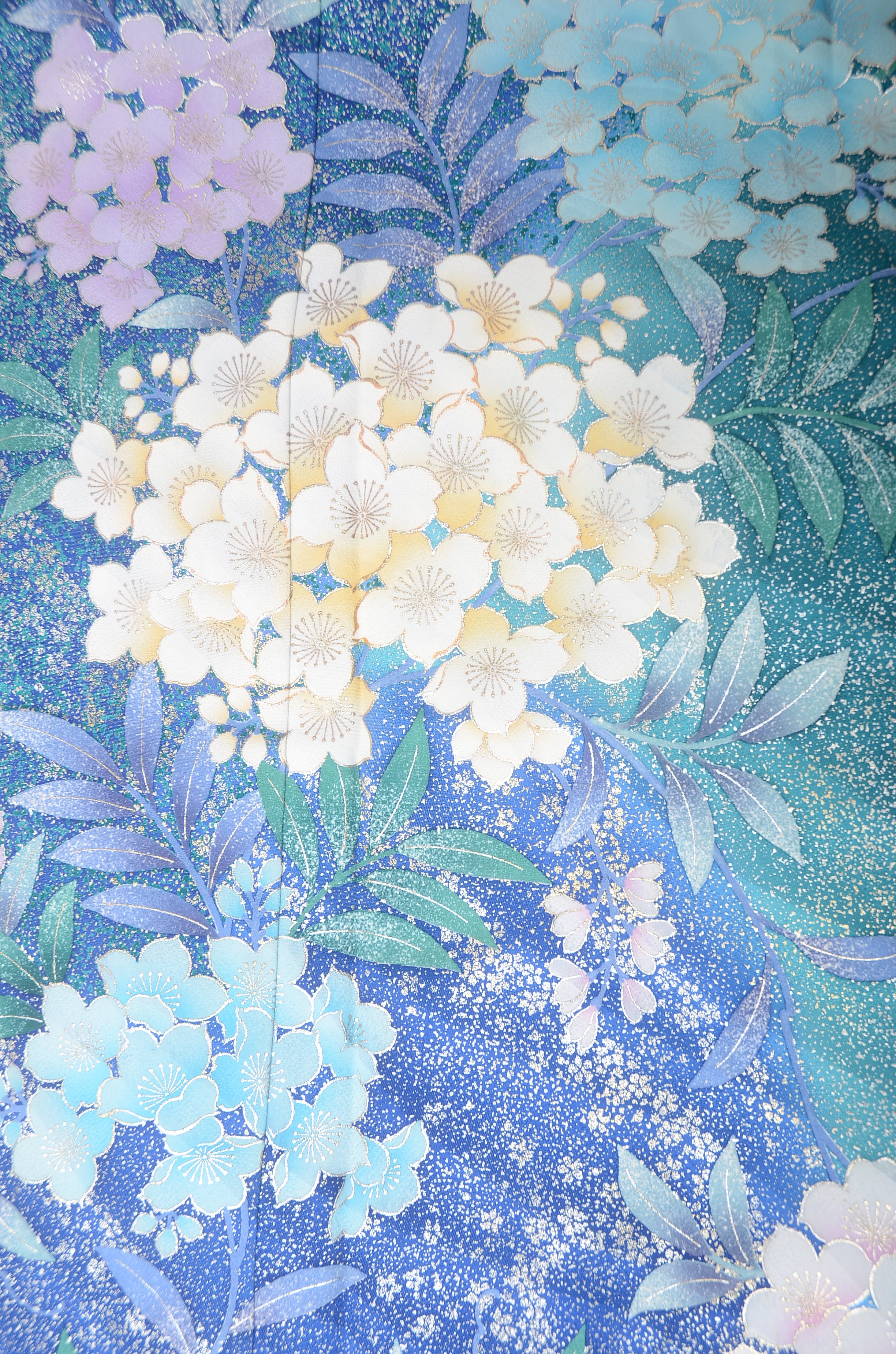 Long-sleeved kimono 6 items set / Furisode / FK#1183