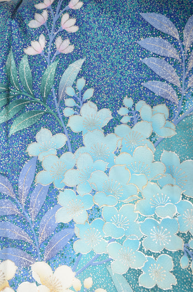 Long-sleeved kimono 6 items set / Furisode / FK#1183