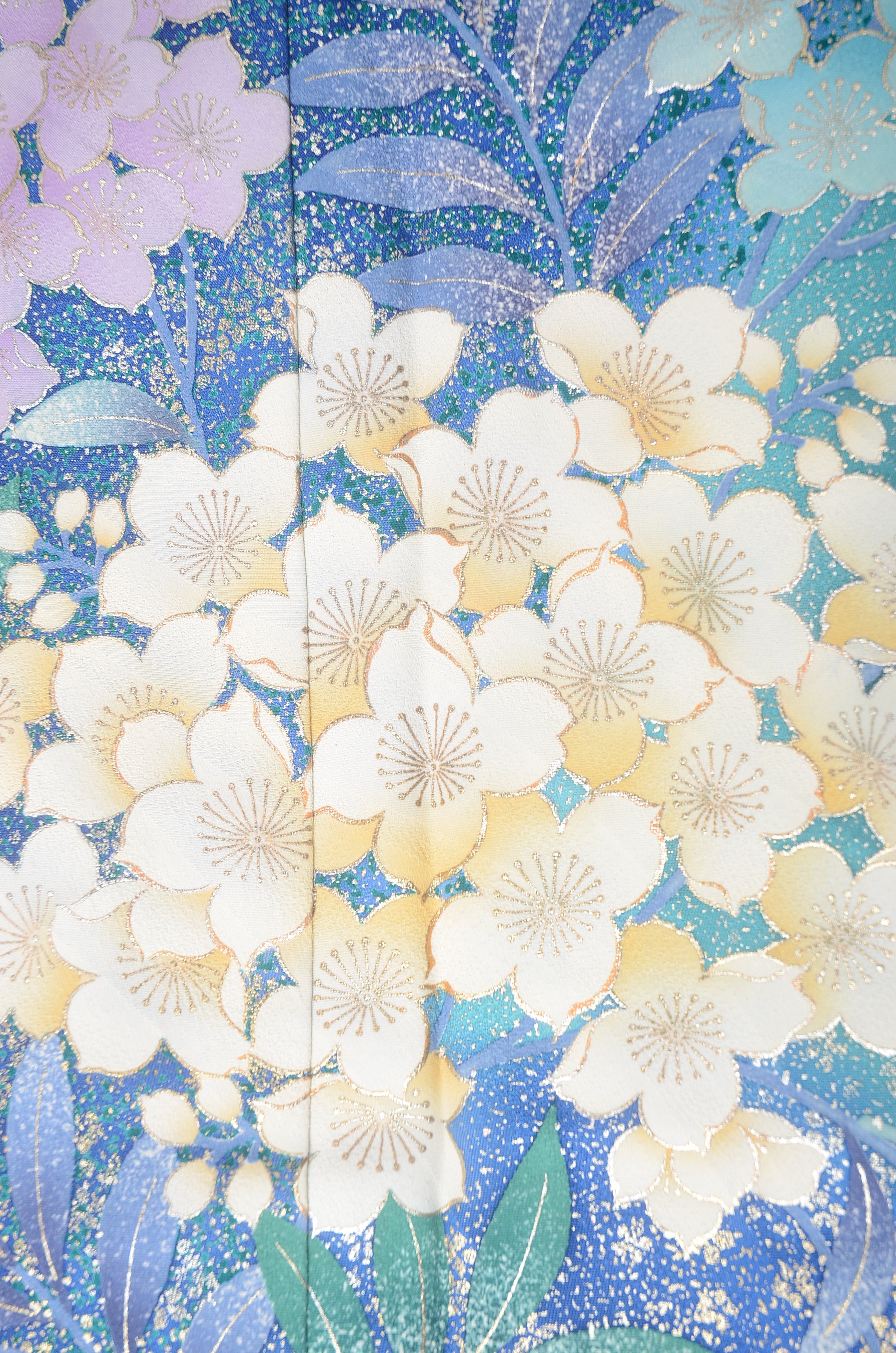 Long-sleeved kimono 6 items set / Furisode / FK#1183