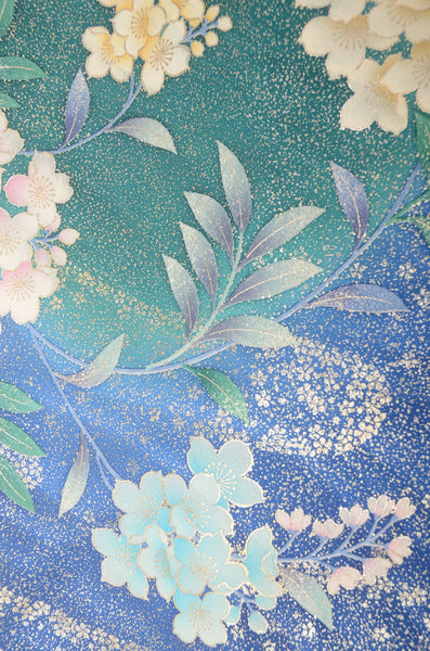 Long-sleeved kimono 6 items set / Furisode / FK#1183