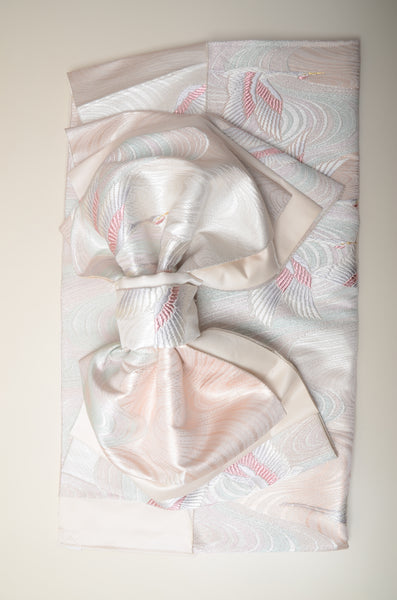 Long-sleeved kimono 6 items set / Furisode / FK#1183