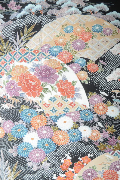 Japanese kimono 6 items set / BK#605