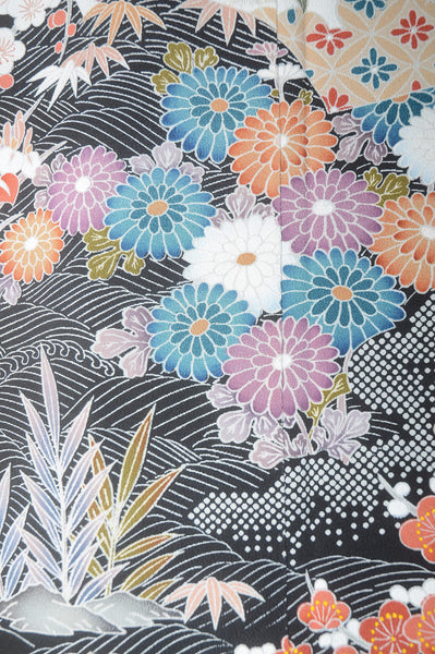 Japanese kimono 6 items set / BK#605