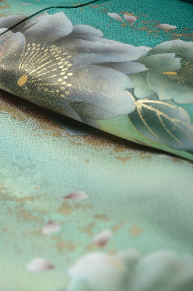 Long-sleeved kimono 6 items set / Furisode / FK#1185