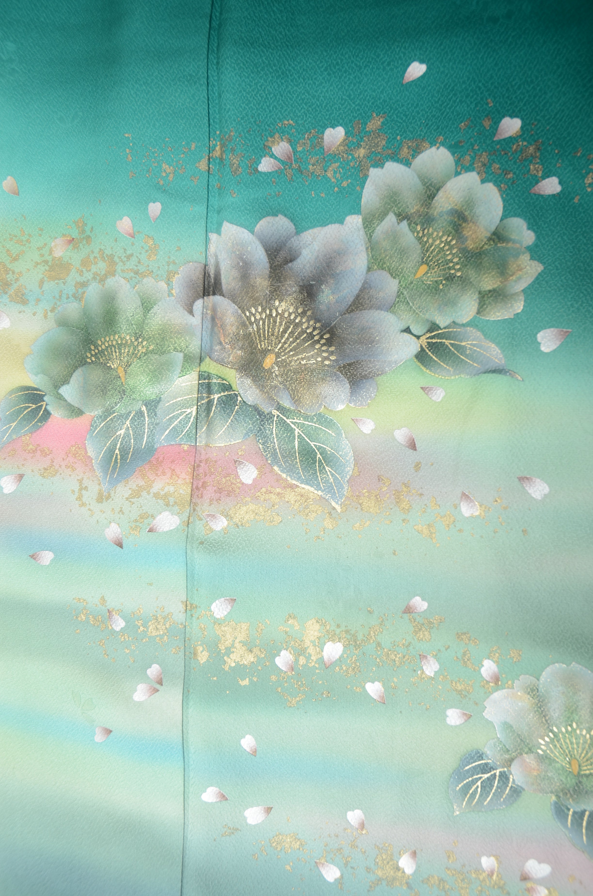 Long-sleeved kimono 6 items set / Furisode / FK#1185