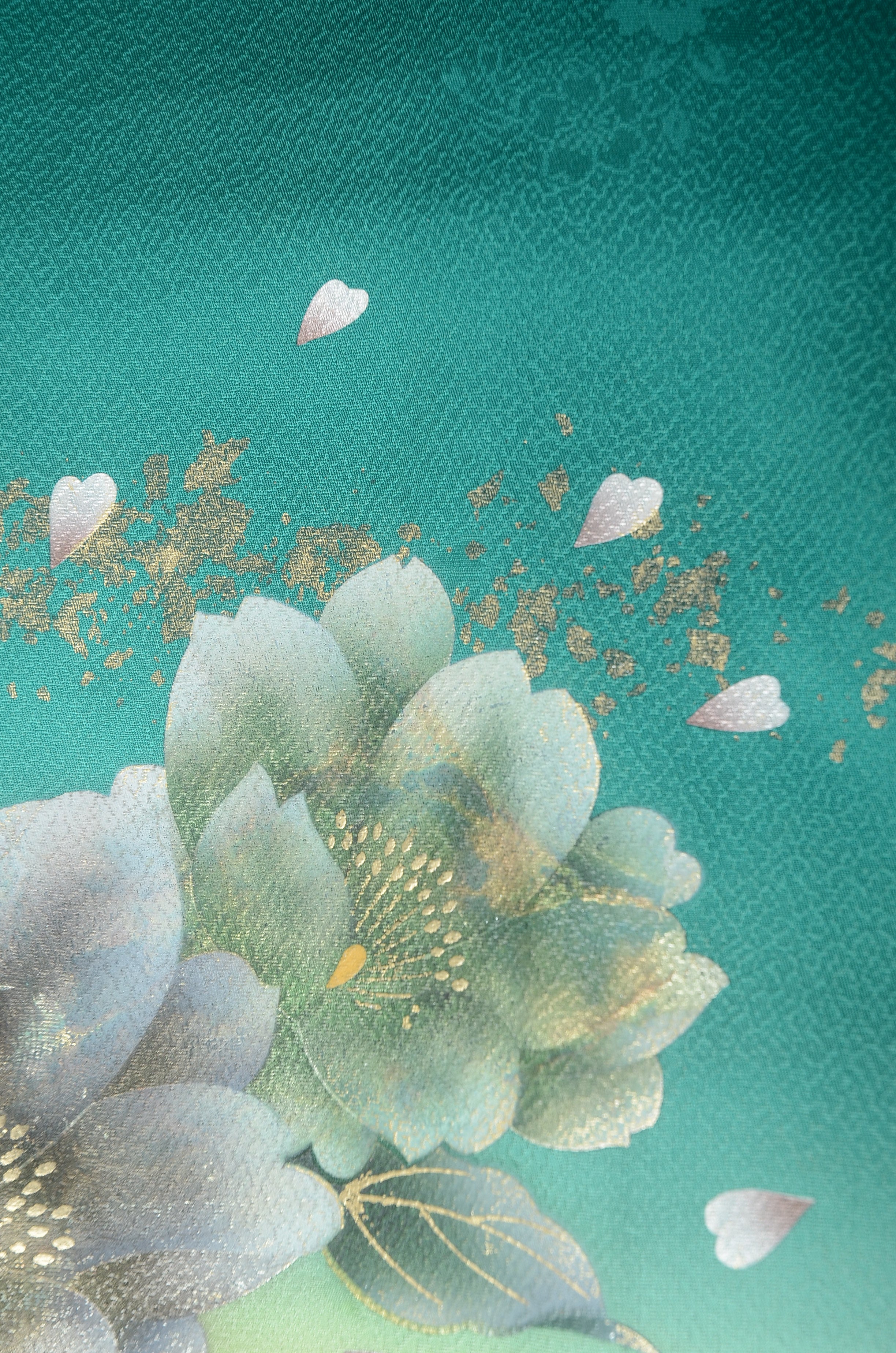 Long-sleeved kimono 6 items set / Furisode / FK#1185