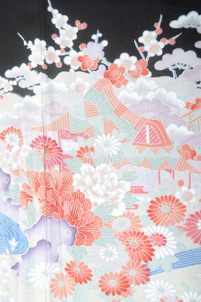 Japanese kimono 6 items set / BK#606