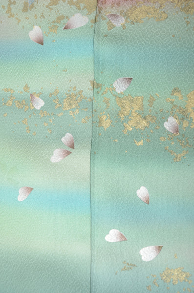 Long-sleeved kimono 6 items set / Furisode / FK#1185