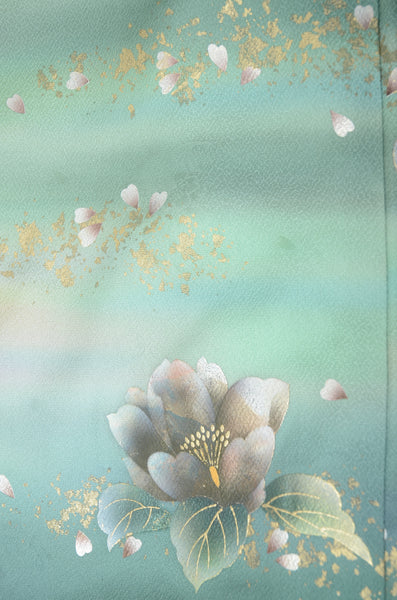 Long-sleeved kimono 6 items set / Furisode / FK#1185