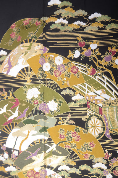 Japanese kimono 6 items set / BK#607