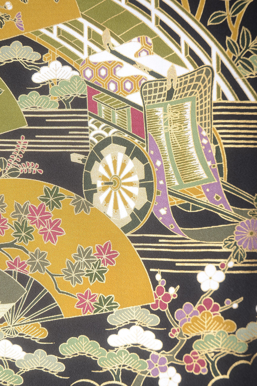 Japanese kimono 6 items set / BK#607