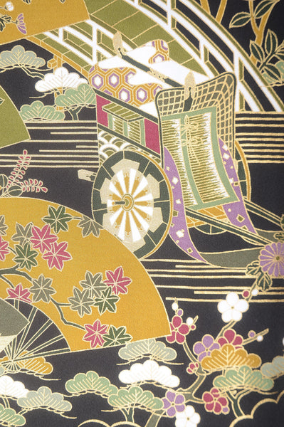 Japanese kimono 6 items set / BK#607