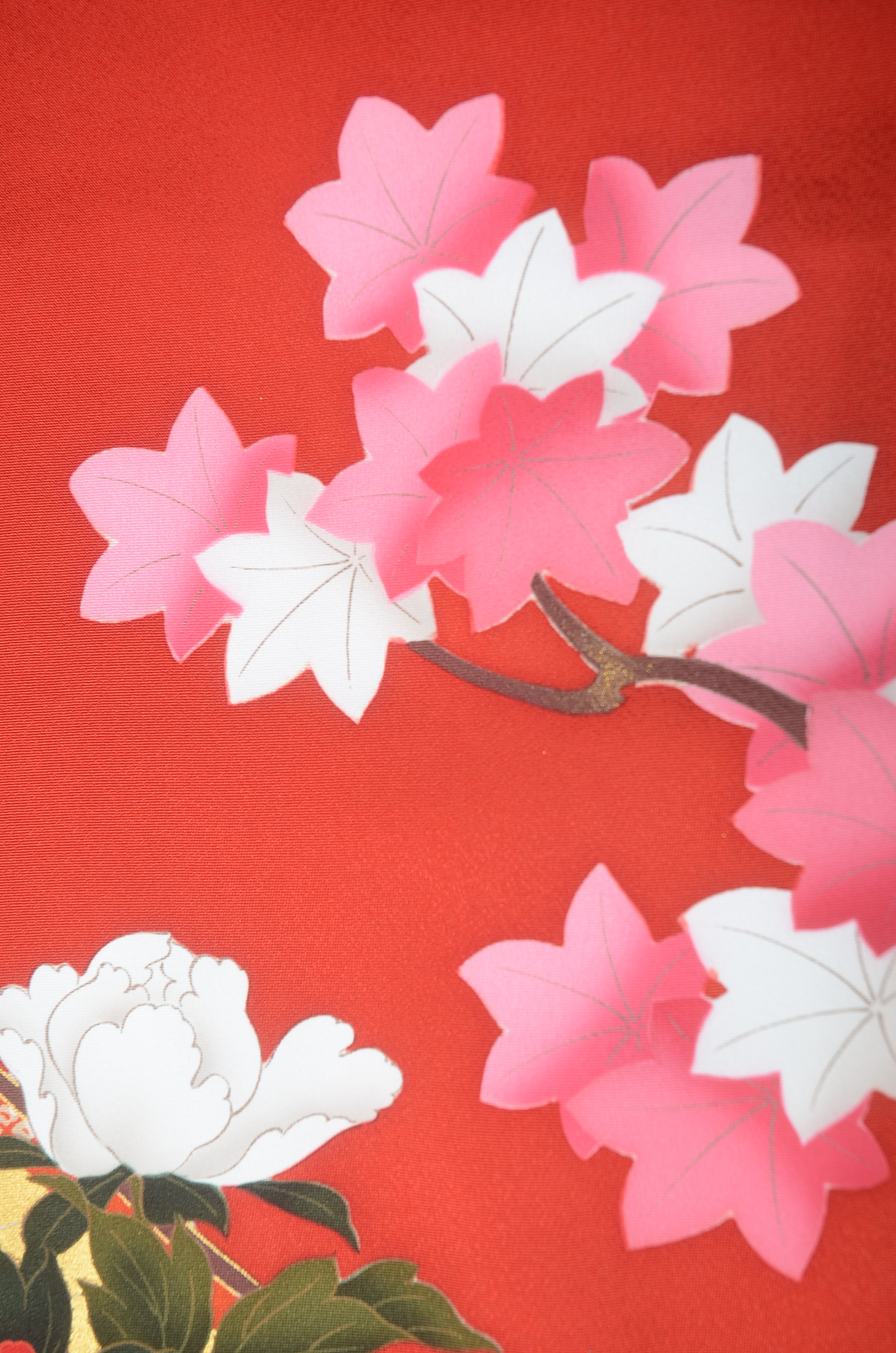 Long-sleeved kimono 6 items set / Furisode / FK#1187