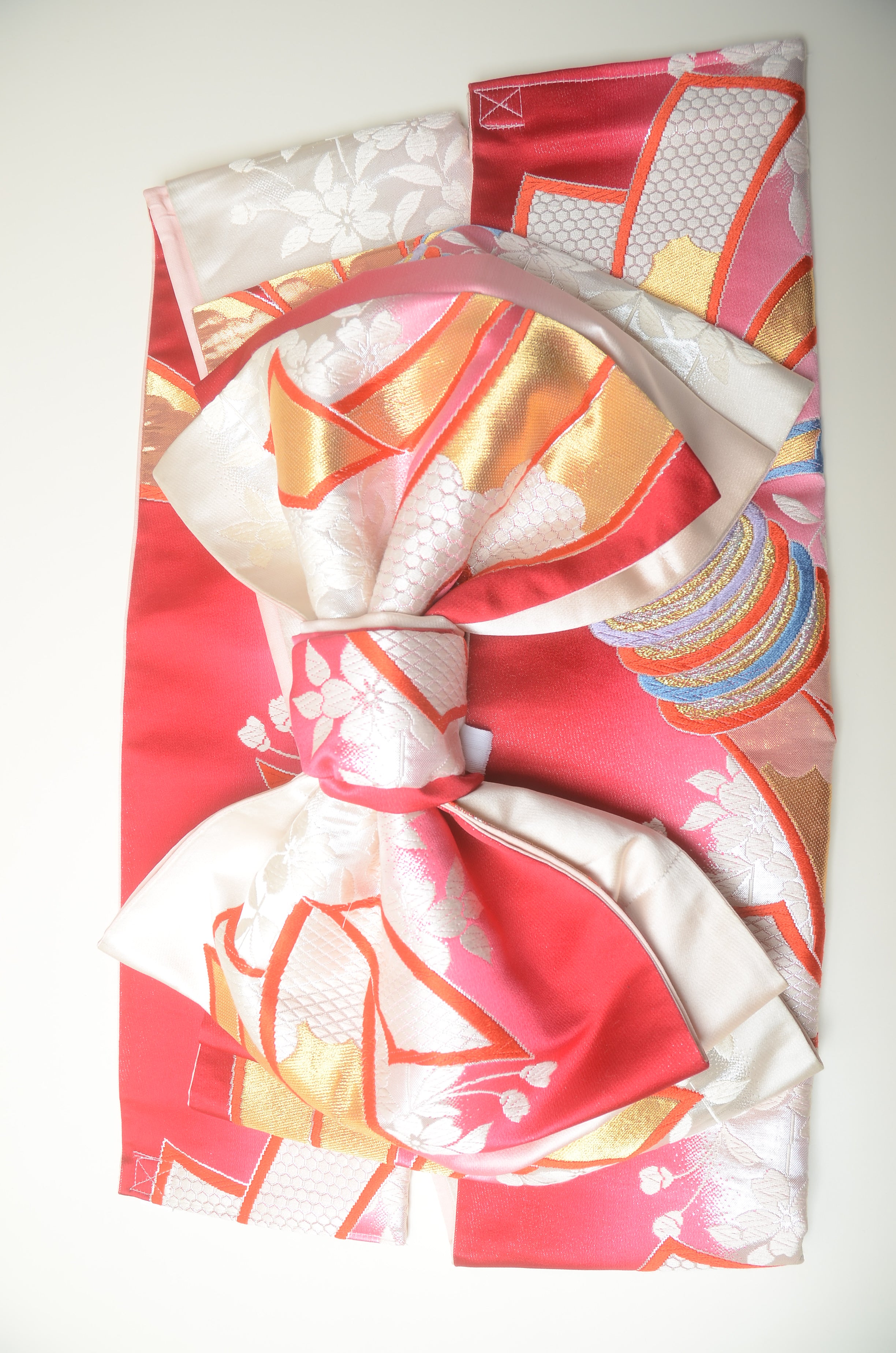 Long-sleeved kimono 6 items set / Furisode / FK#1187