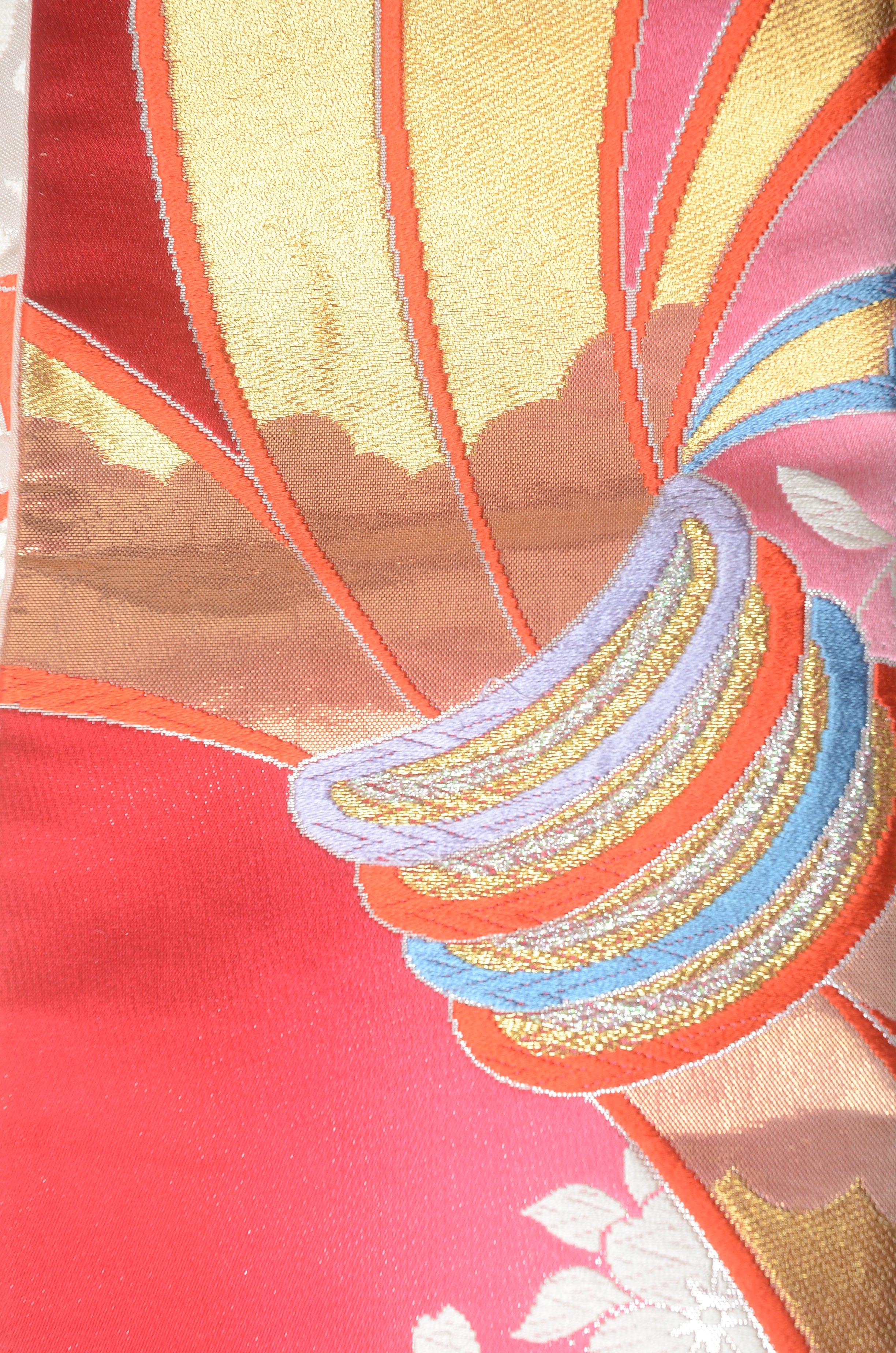 Long-sleeved kimono 6 items set / Furisode / FK#1187