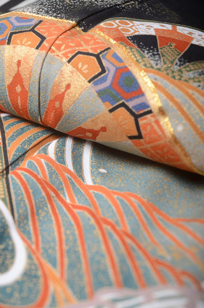 Japanese kimono 6 items set / BK#610