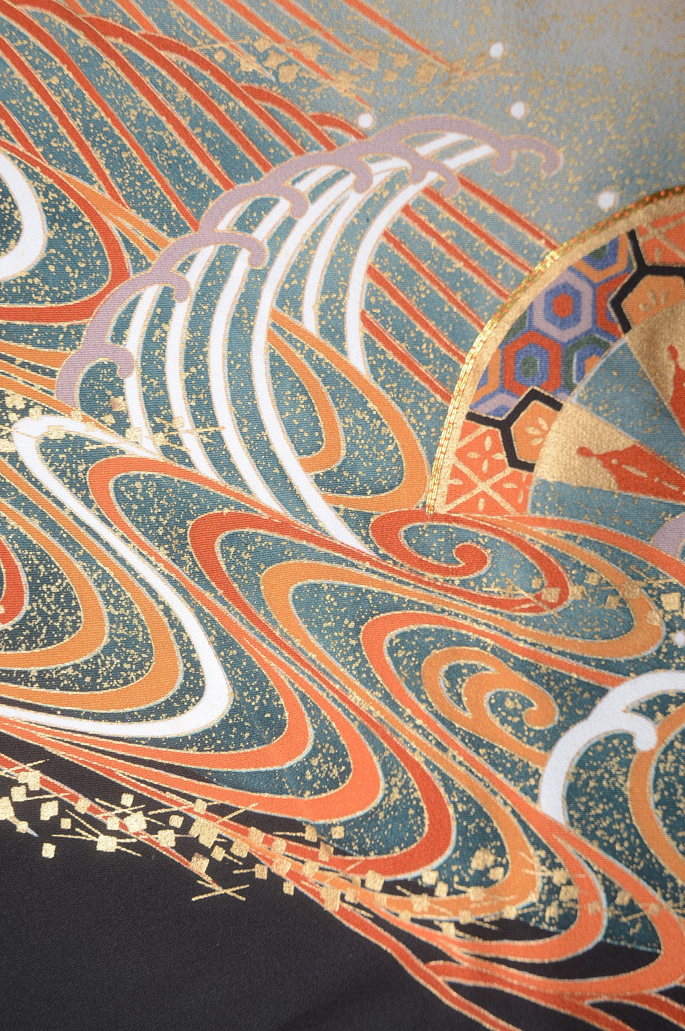 Japanese kimono 6 items set / BK#610