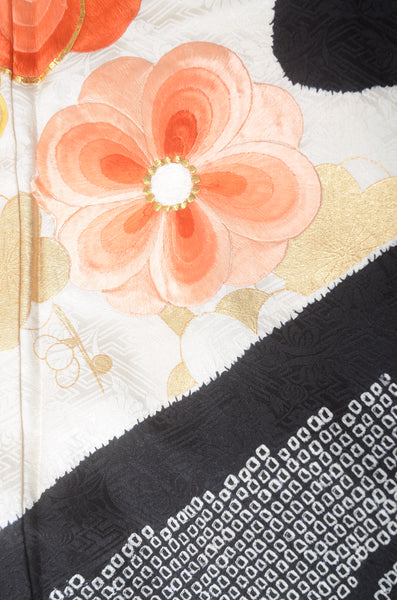 Long-sleeved kimono 6 items set / Furisode / FK#1189