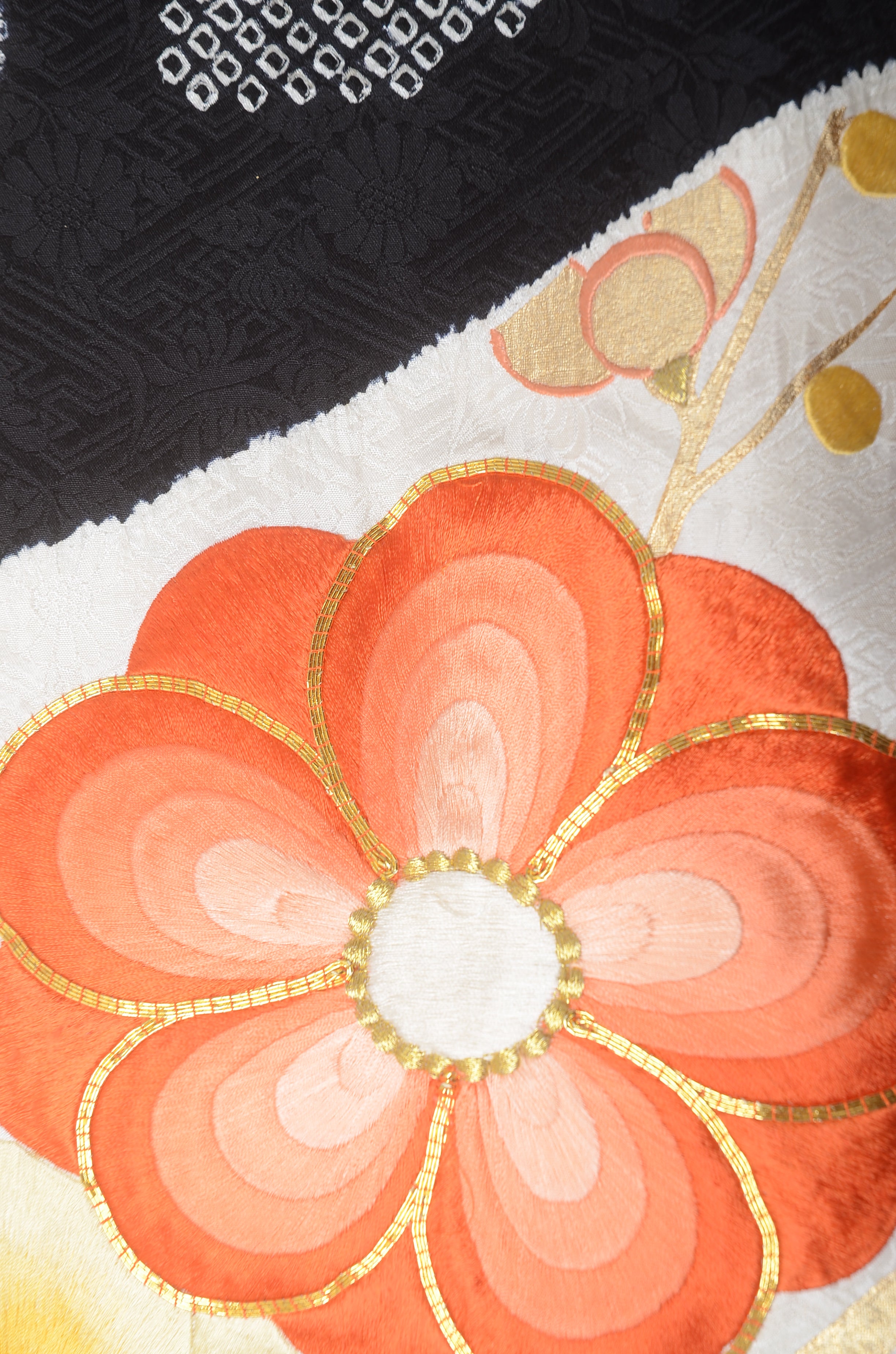 Long-sleeved kimono 6 items set / Furisode / FK#1189