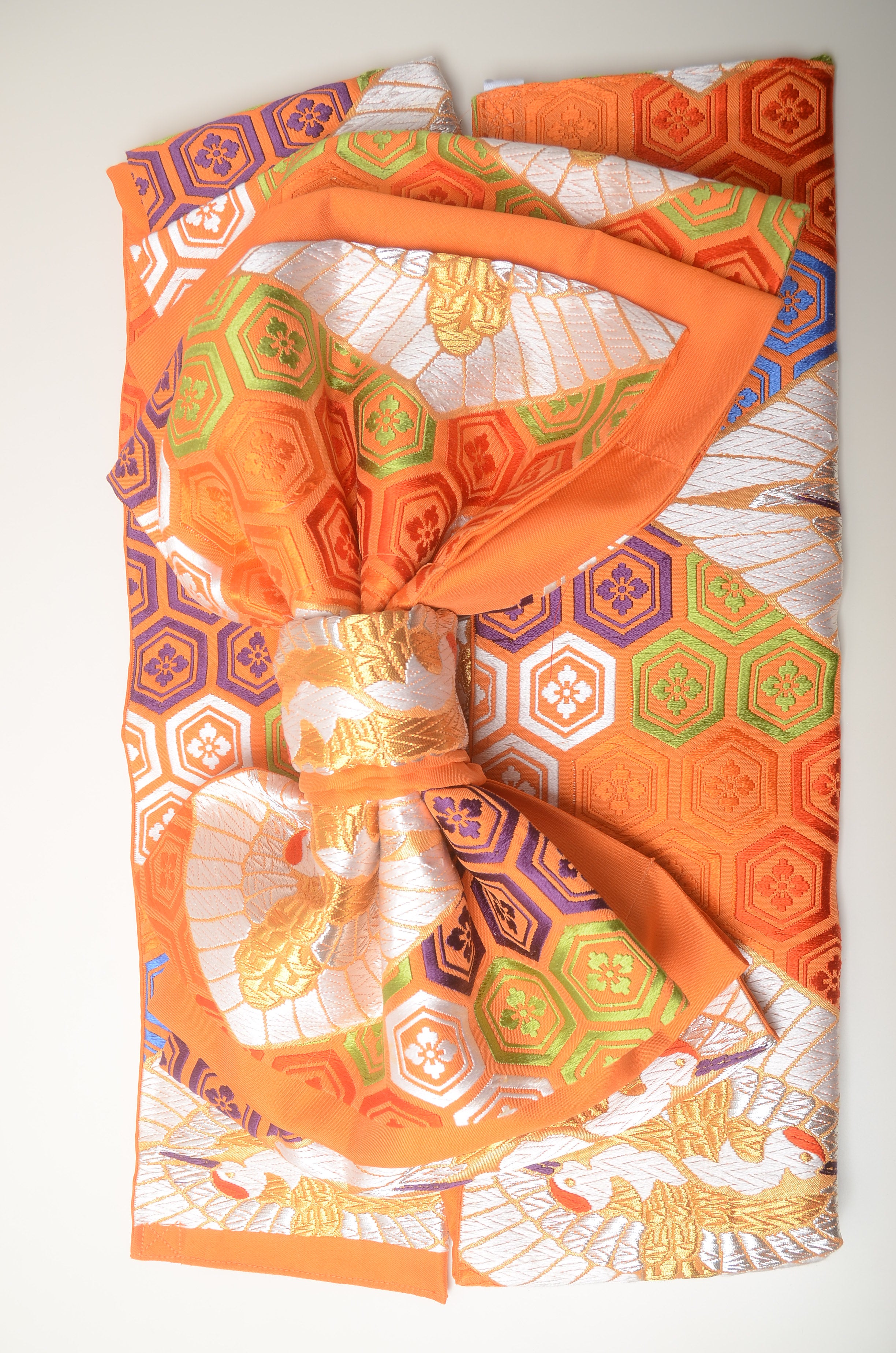 Long-sleeved kimono 6 items set / Furisode / FK#1189