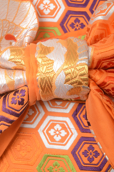 Long-sleeved kimono 6 items set / Furisode / FK#1189