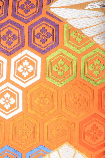 Long-sleeved kimono 6 items set / Furisode / FK#1189