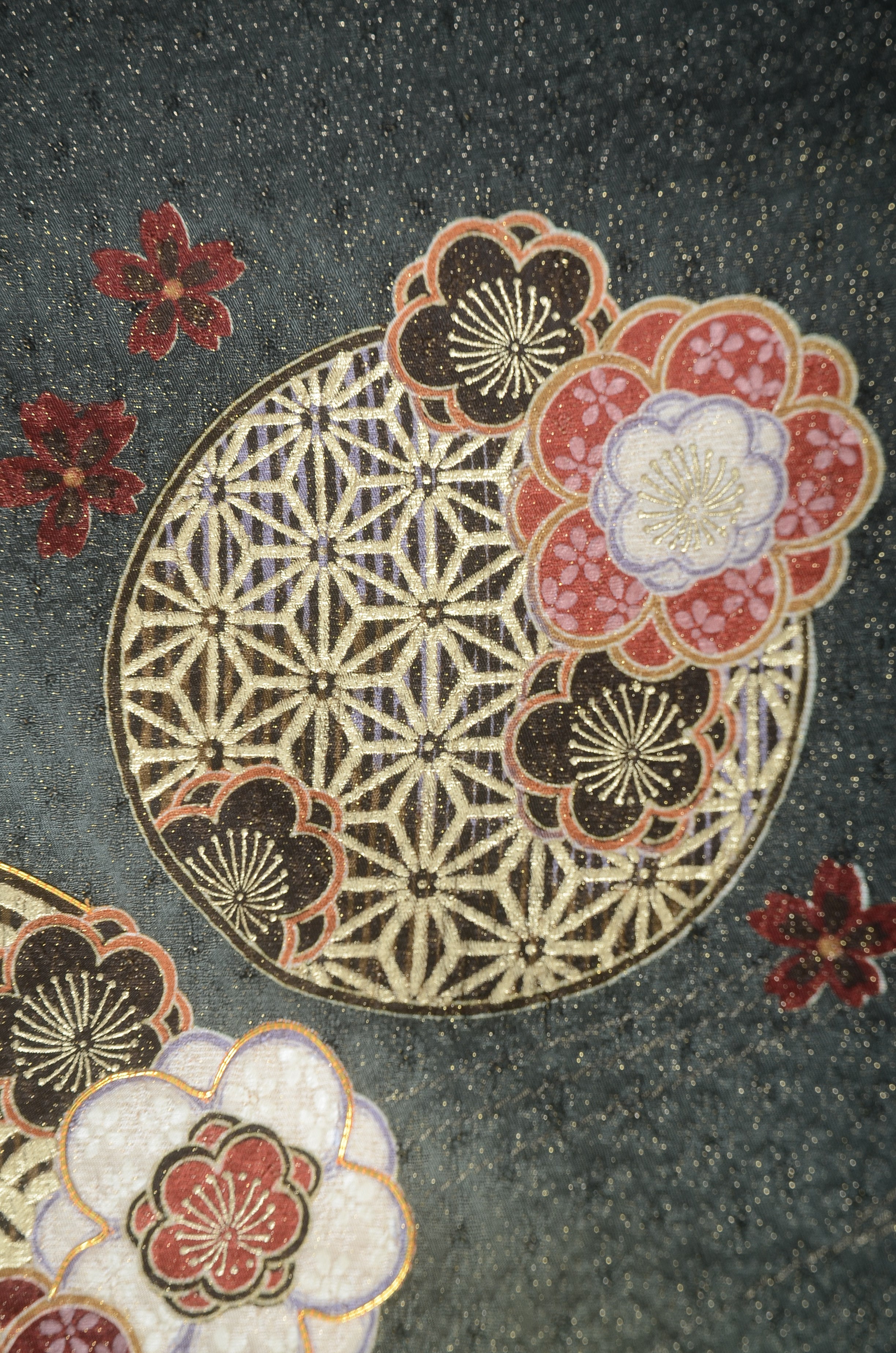 Long-sleeved kimono 6 items set / Furisode / FK#1190