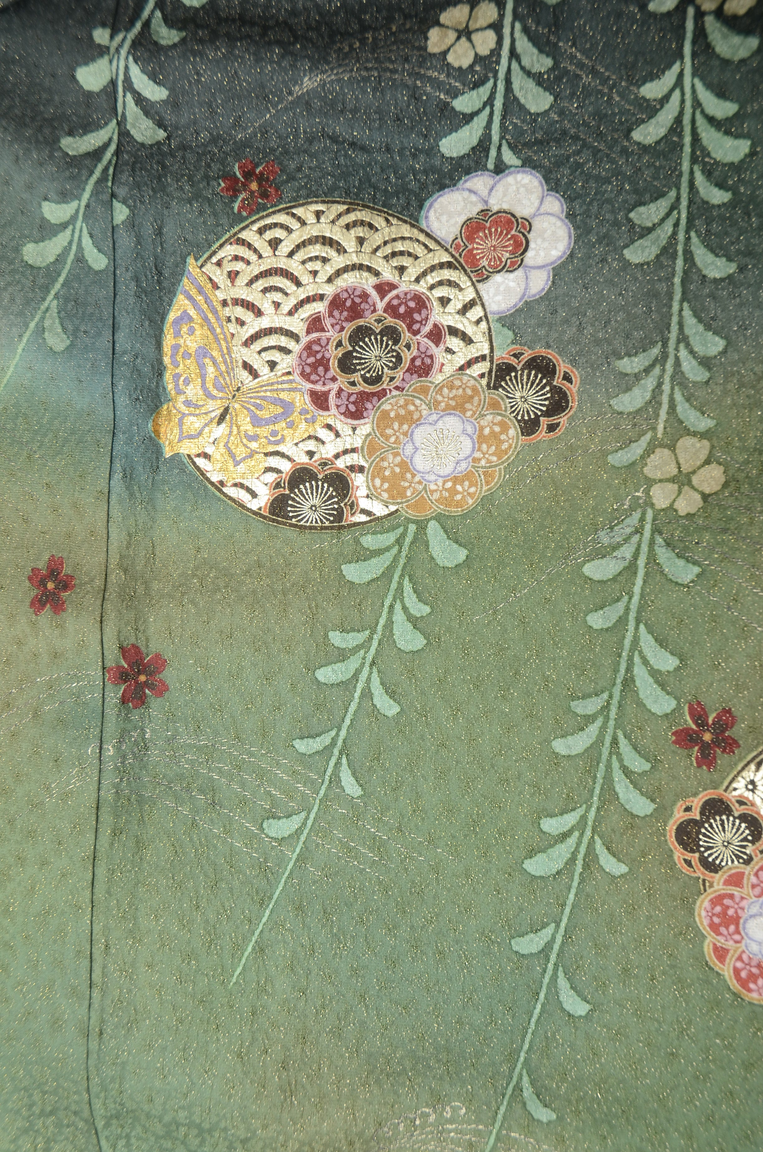 Long-sleeved kimono 6 items set / Furisode / FK#1190