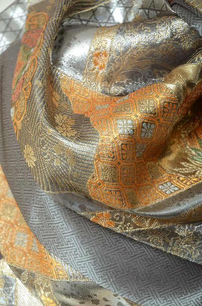 Long-sleeved kimono 6 items set / Furisode / FK#1190