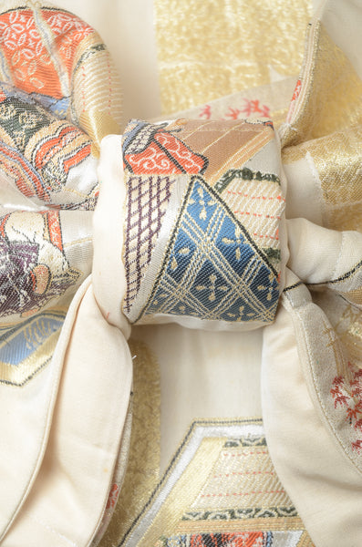 Long-sleeved kimono 6 items set / Furisode / FK#1191