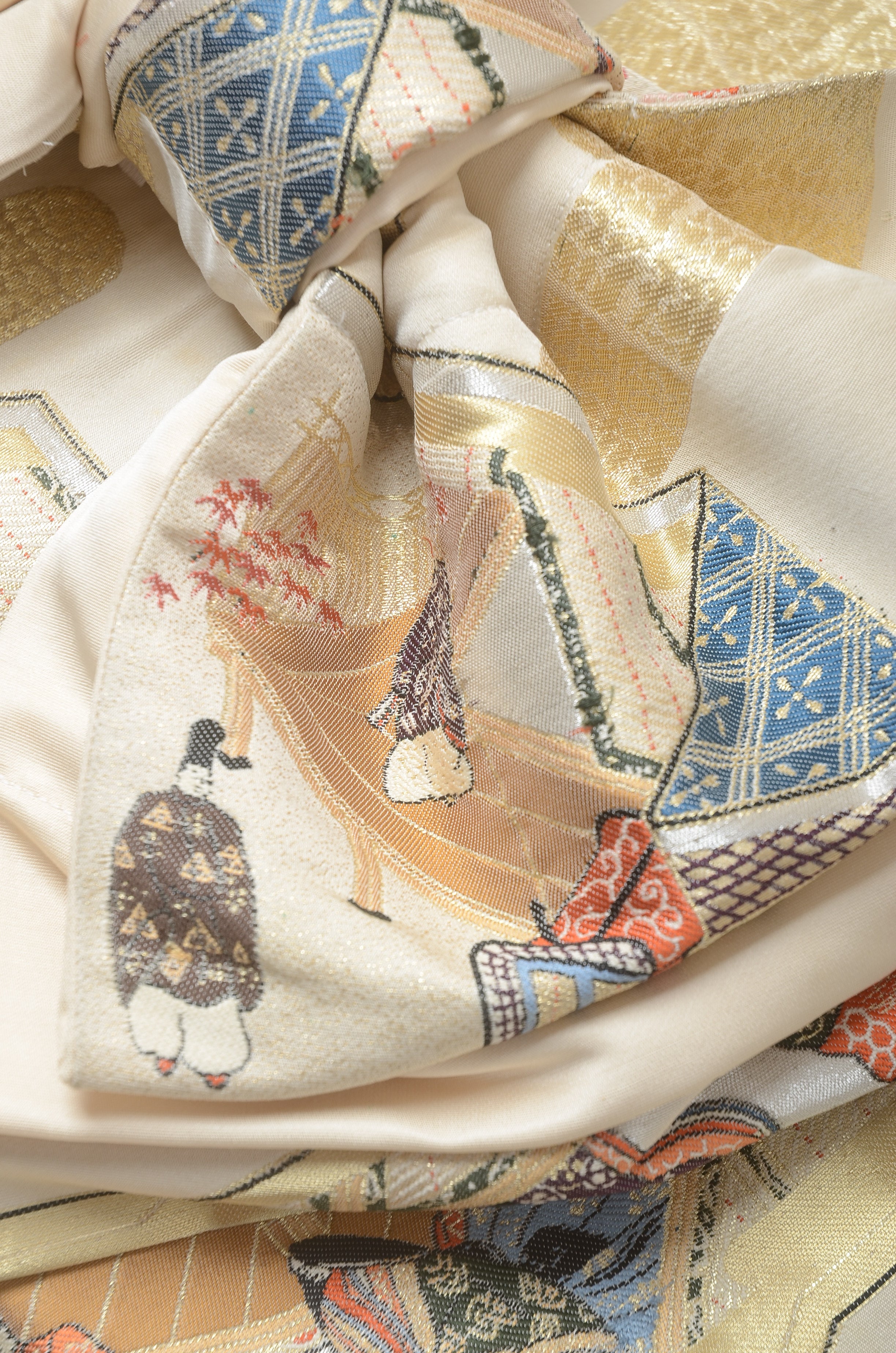 Long-sleeved kimono 6 items set / Furisode / FK#1191