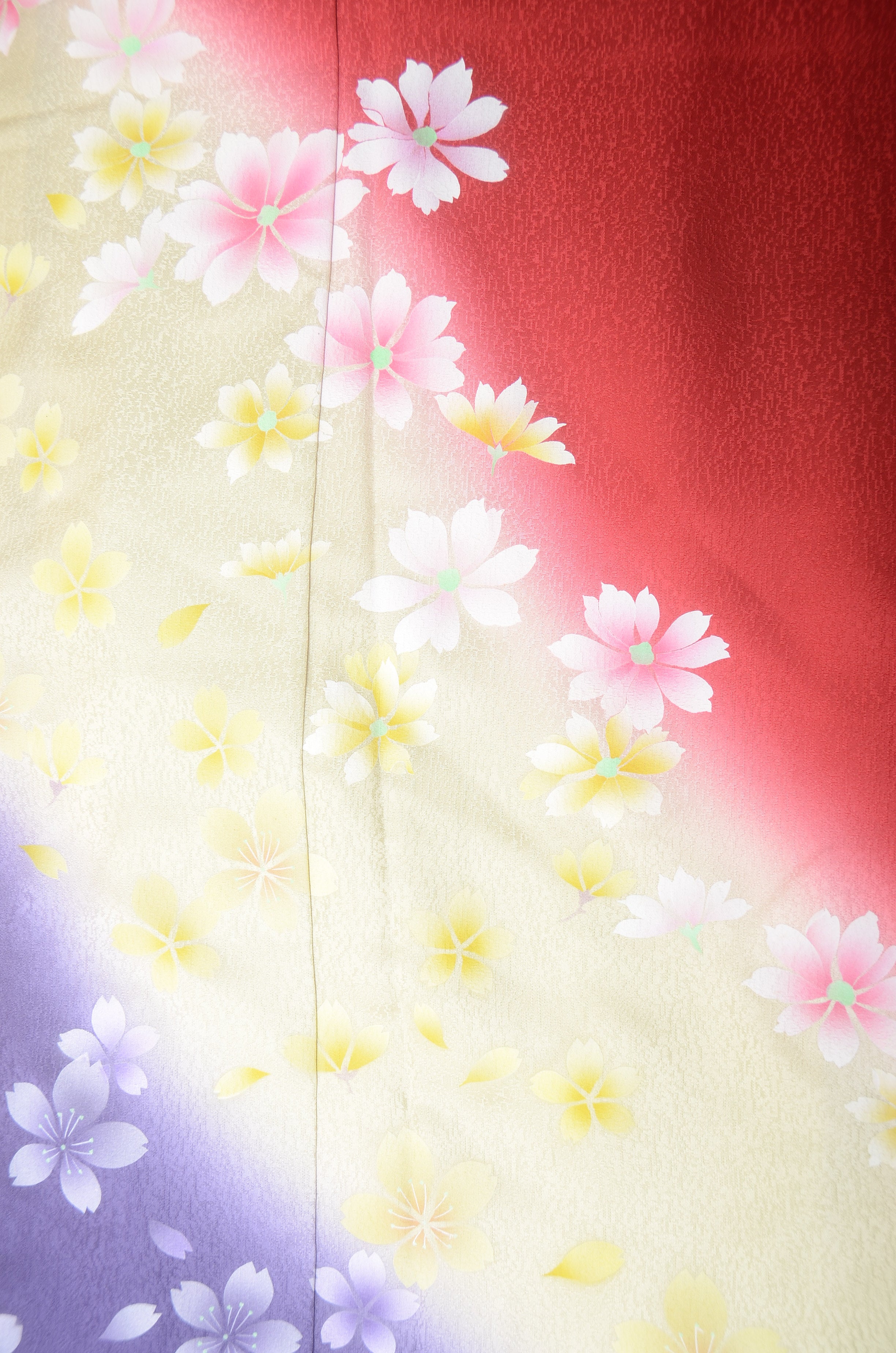 Long-sleeved kimono 6 items set / Furisode / FK#1192