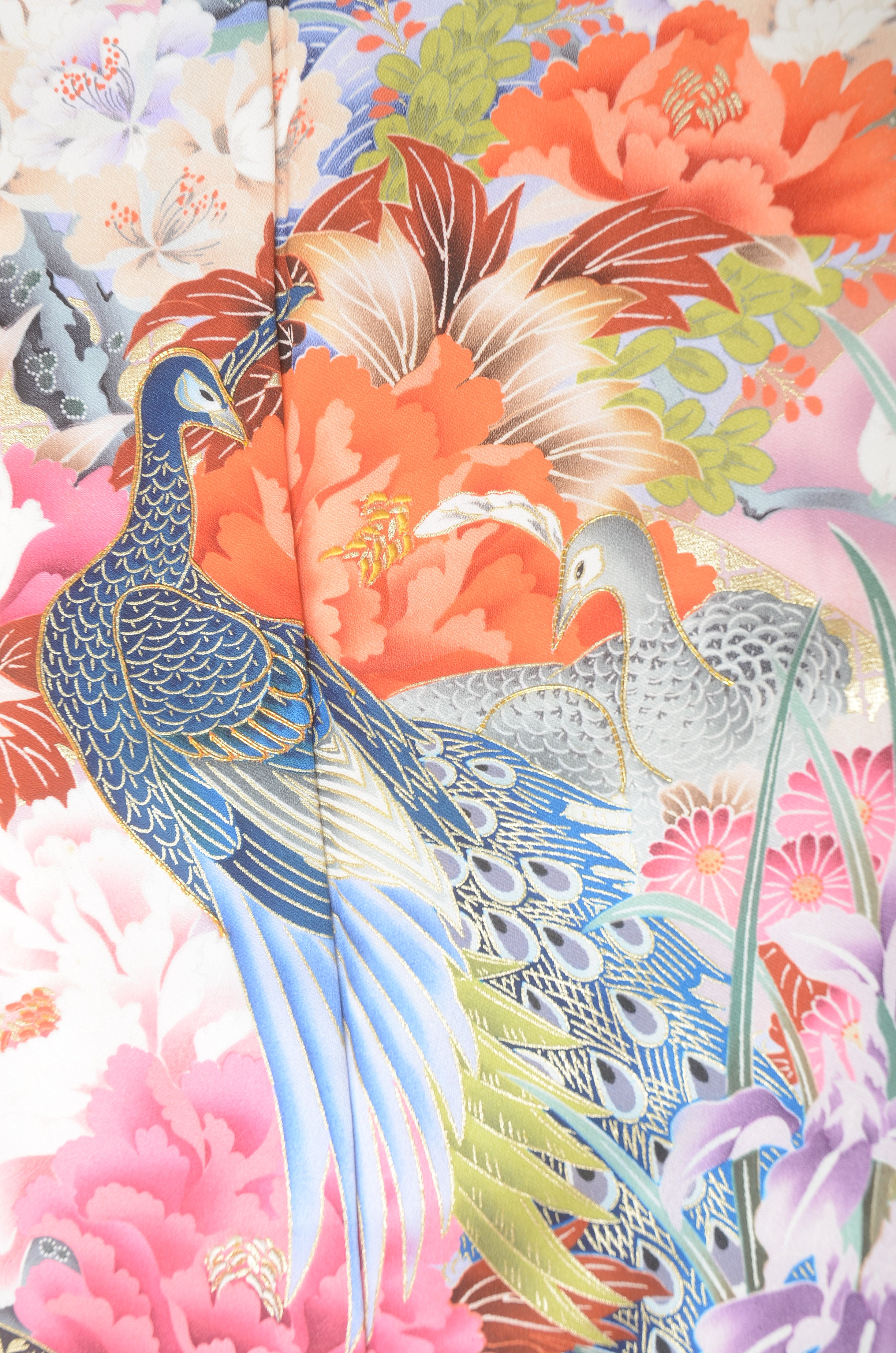 Long-sleeved kimono 6 items set / Furisode / FK#1193