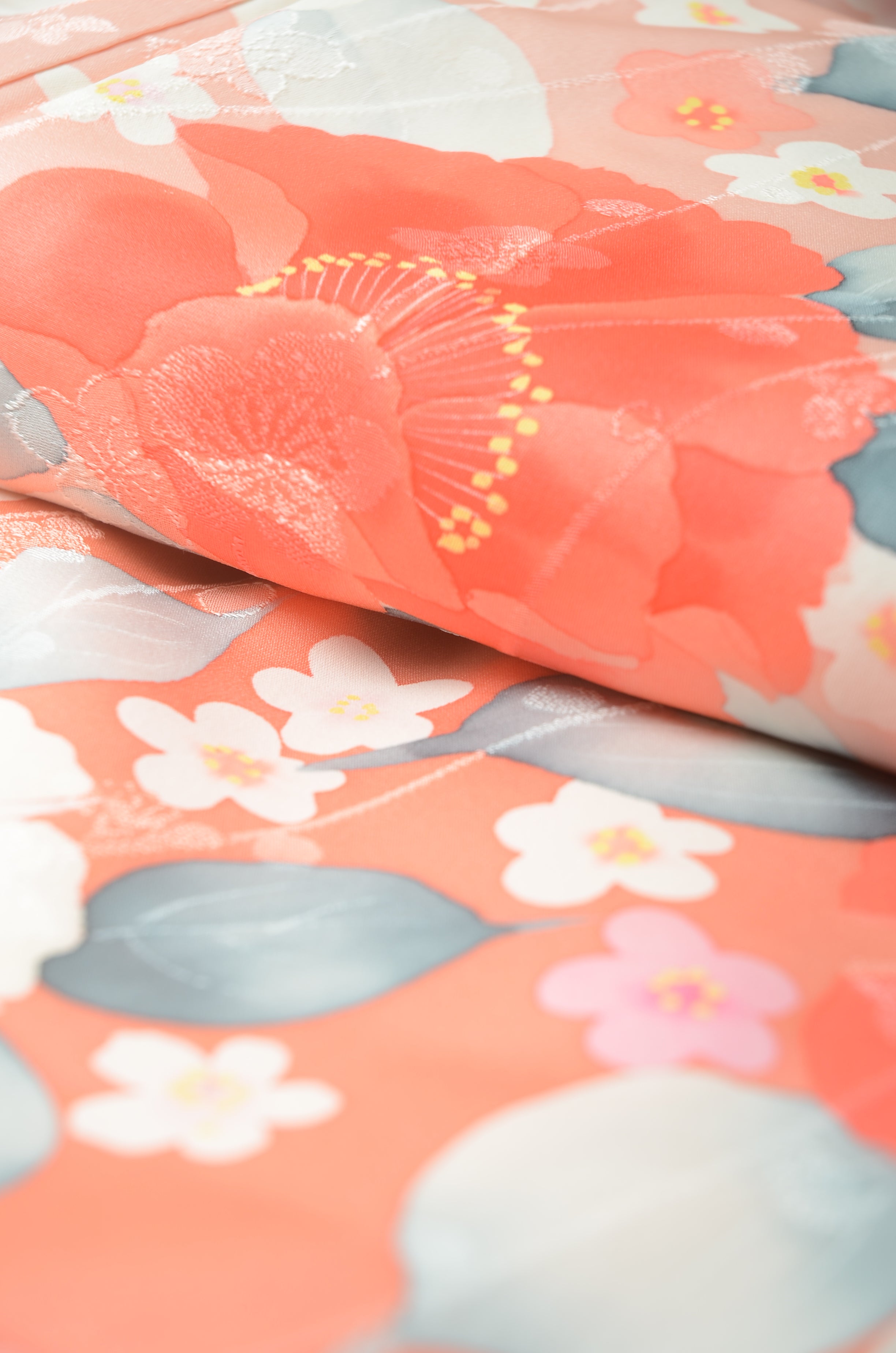 Long-sleeved kimono 6 items set / Furisode / FK#1195