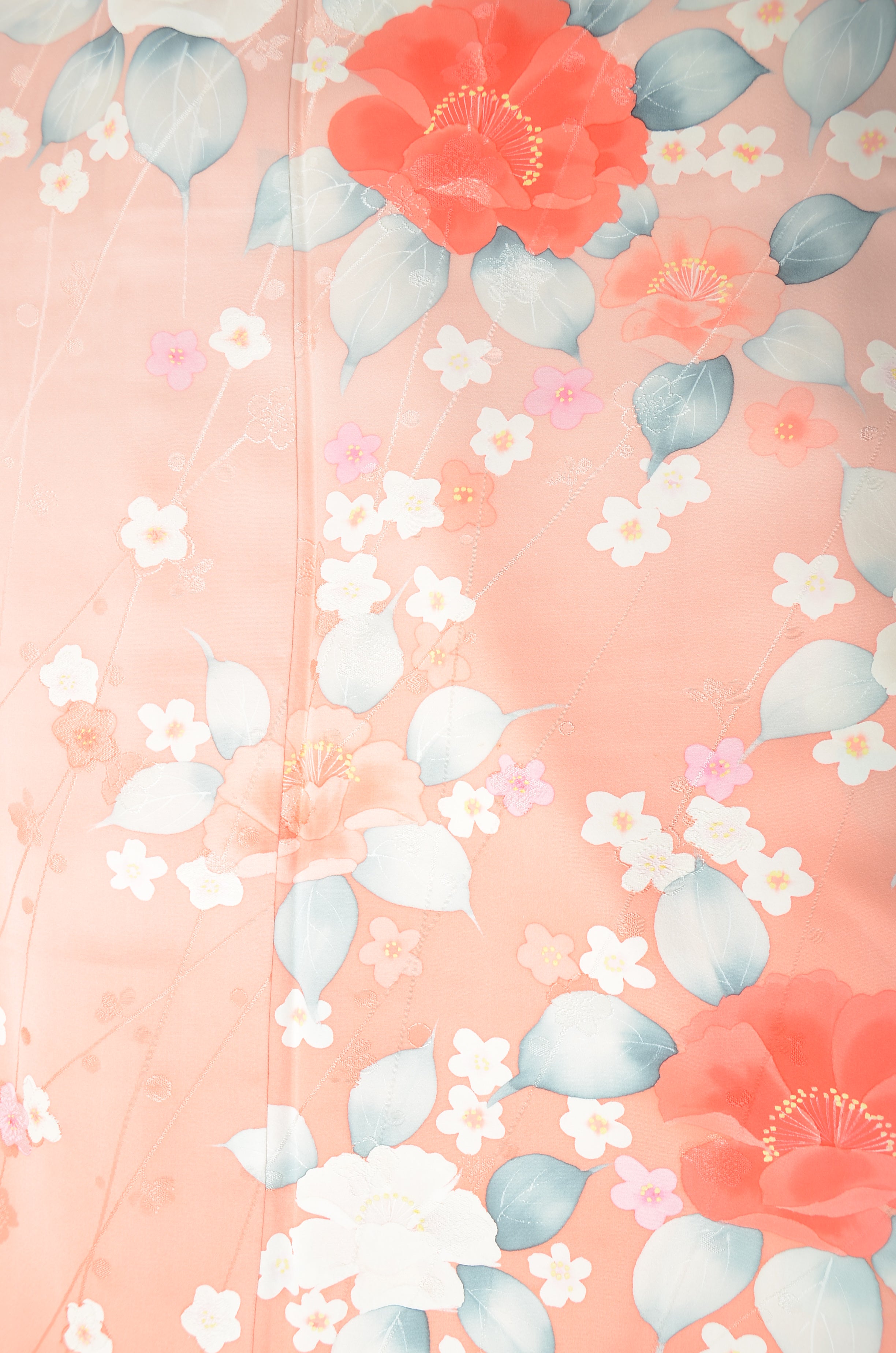 Long-sleeved kimono 6 items set / Furisode / FK#1195