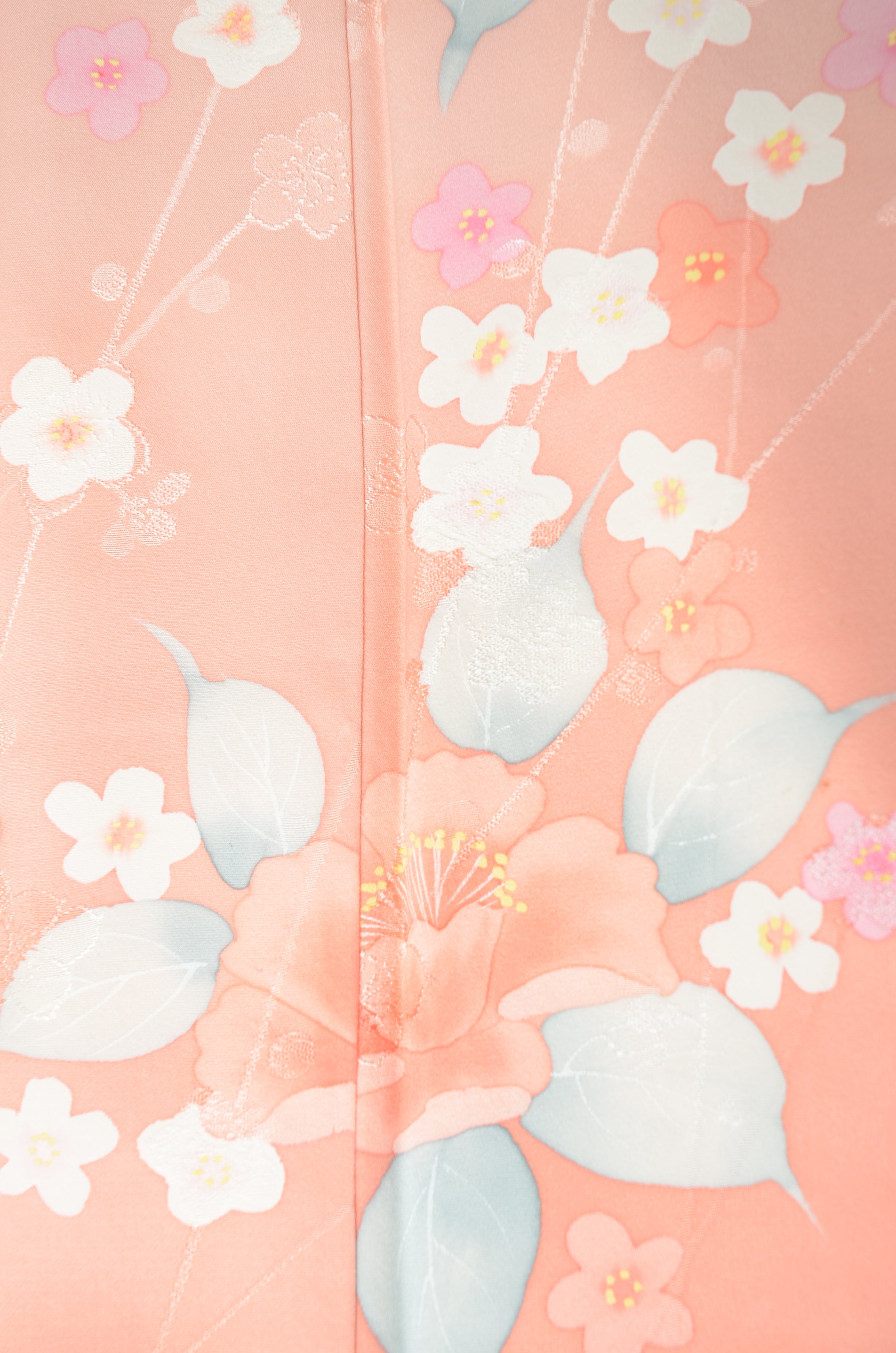 Long-sleeved kimono 6 items set / Furisode / FK#1195