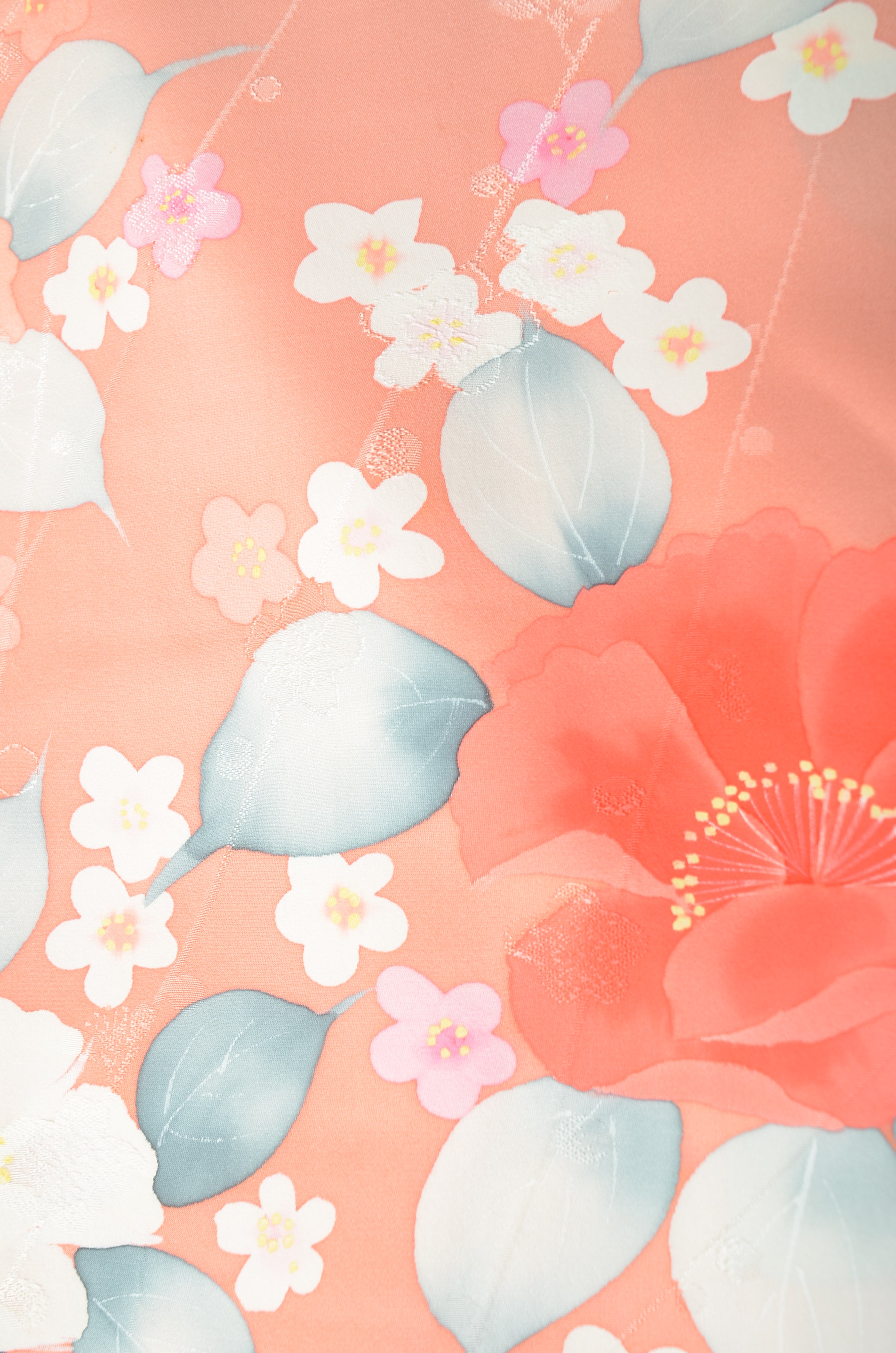 Long-sleeved kimono 6 items set / Furisode / FK#1195