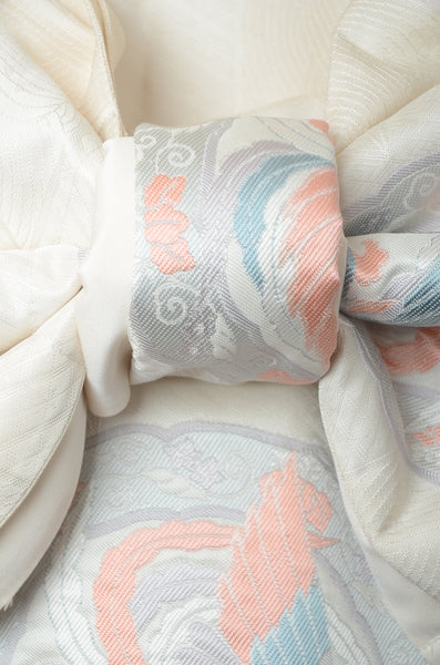 Long-sleeved kimono 6 items set / Furisode / FK#1195