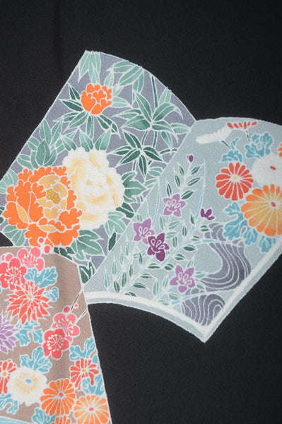 Japanese kimono 6 items set / TK #1350