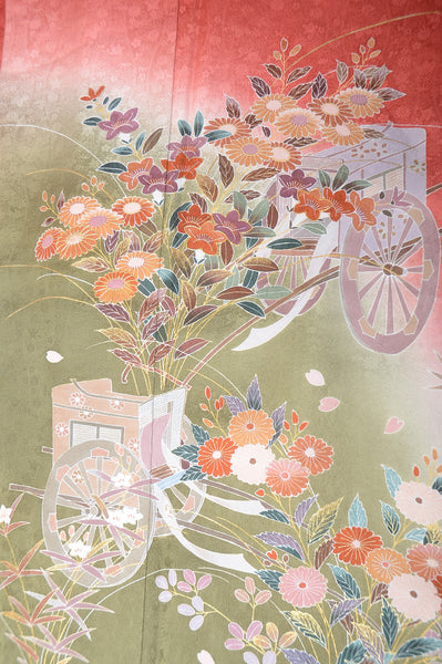 Japanese kimono 6 items set / TK #1351